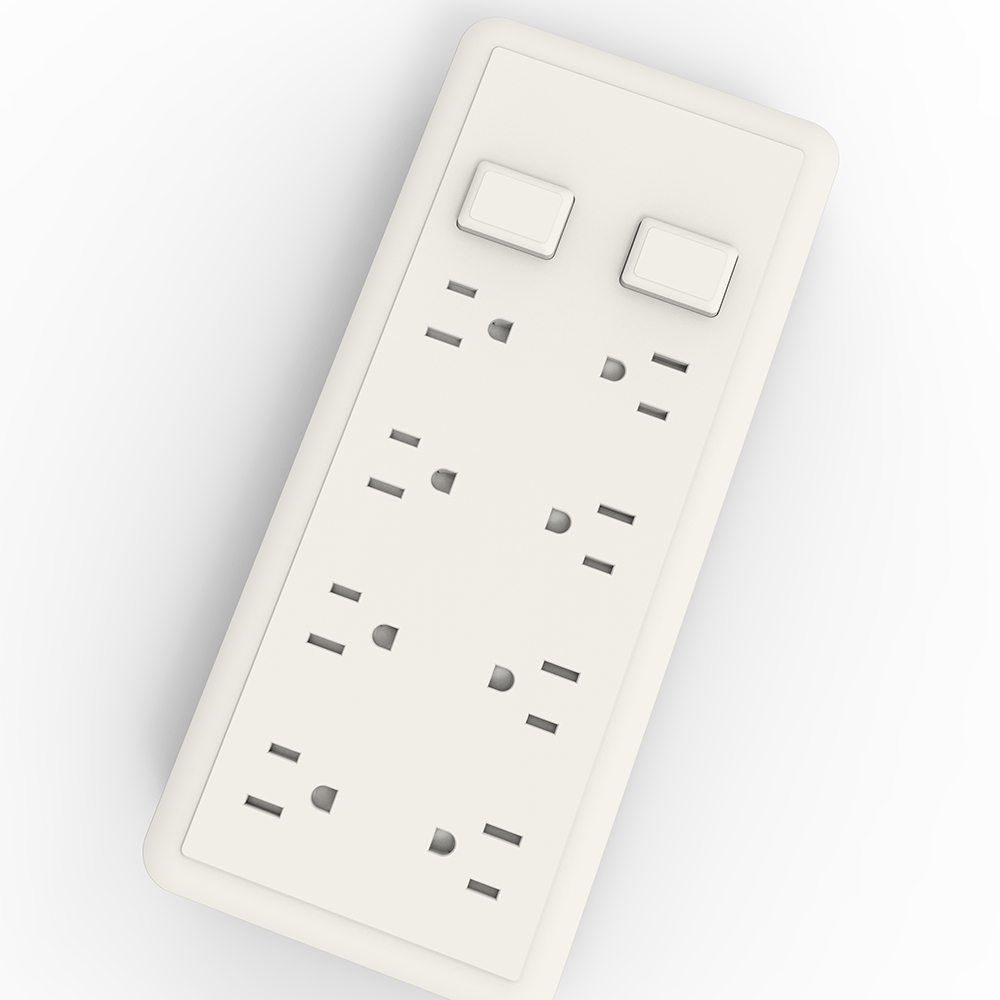 Overload Protected Power strip Extension Socket 