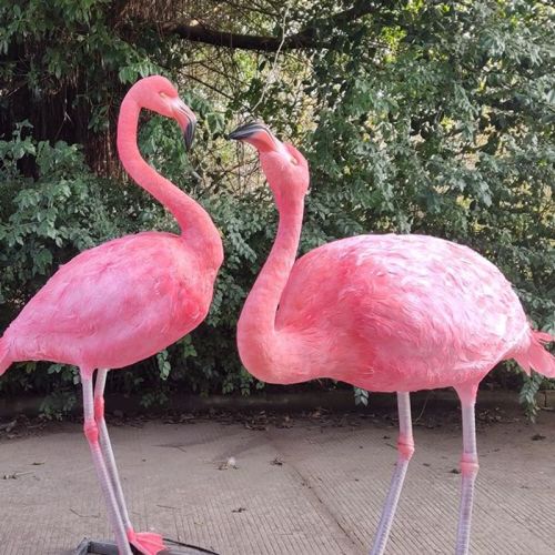 Model Robot Flamingo Hewan Animatronik