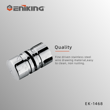 Eniking Premium Cylindrical Glass Door Knobs for Doors