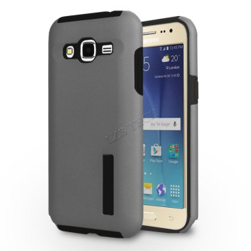 LZB New Arrival Dual Pro Siries TPU PC 2 in 1 Hybrid Phone Case for Samsung Galaxy J2 DTV,Galaxy J2 DTV Case