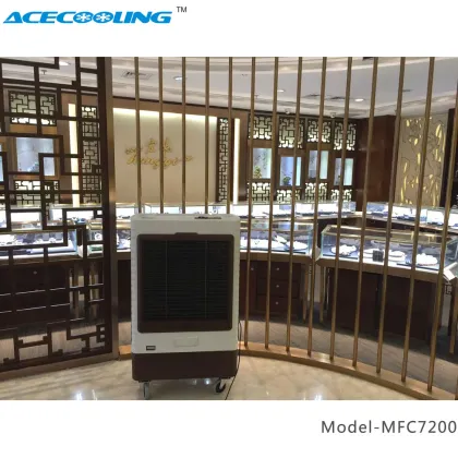 Portable Industrial Water Cooling Fan with airflow 7200cmh