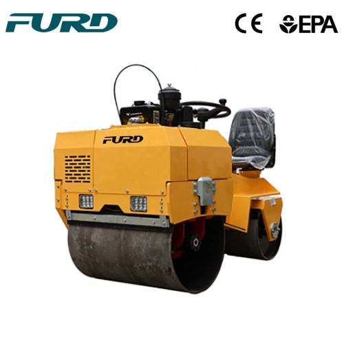 700kg HYDRO-GEAR Pump Mini Vibrating Road Roller 700kg HYDRO-GEAR Pump Mini Vibrating Road Roller FYL-855