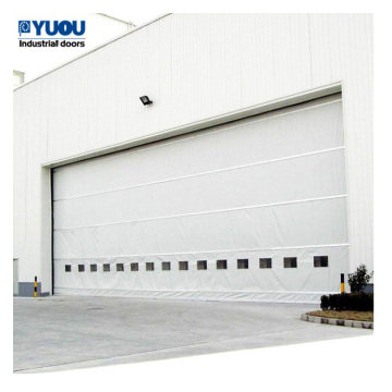 Otomatik yuvarlak sürgülü çözelti ile yüksek kaliteli uçak hangar kapıları