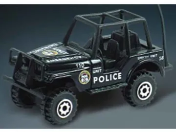 DIE CAST POLICE WAGON