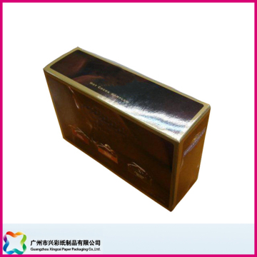 Folding Chocolate Packaging Box with Inserts (XC-10-004)