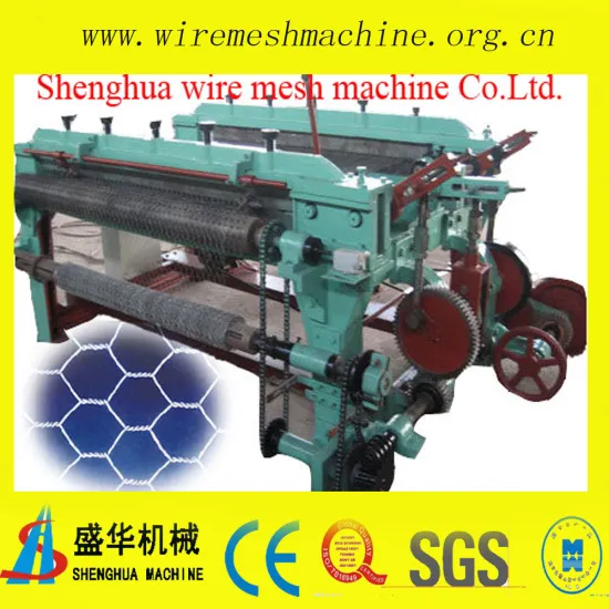hexagonal wire mesh machine wire netting machine