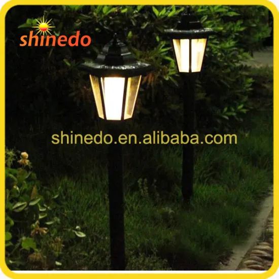 Waterproof Mission Style LED Solar Garden Lawn Light Outdoor Garden Lawn Landscape Decoration Lamps
