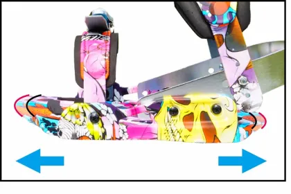 Adjustable Customized Skiing Burton Snowboard Bindings for New Arrivals