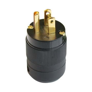 HiFi Classic Audio Plug 515P Power Socket - Konektor AC Kuningan Berkualitas Tinggi