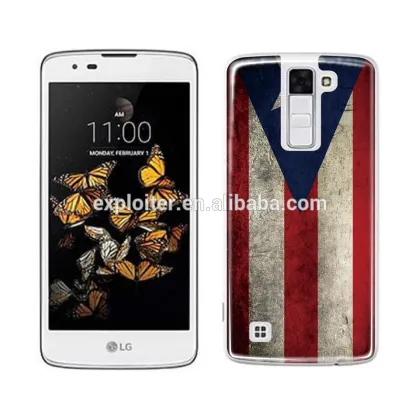 Ultra-thin soft plastic gel mobile phone cover for LG K8