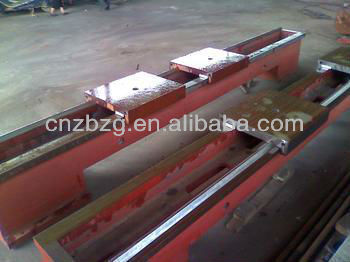 High Quality Cast Iron T-Slotted Floor Clamping Rails/Floor Skid