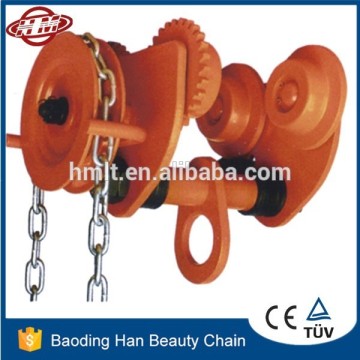 GCL-A 10 ton beam lifting trolley with four wheel