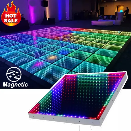 Professional High-Quality 3D Time Tunnel Dance Floor for Wedding Parties and Disco Dance Halls