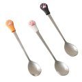 Pet Can Cat Food Spoon Acero inoxidable Durable
