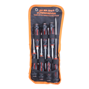 Multifunctional Magnetic Hand Screwdriver Tool Set with CRV Steel Screws