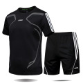 2pcs / set Men's Tracksuit Gym Fitness Compression Sport Suit Clothes Running Jogging Sports Wear Exercise Workout Tights