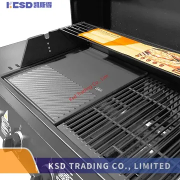 4 Burner Outdoor Kitchen BBQ Gas Grill Trolley