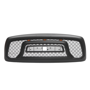 YORGA RAM 1500 2002-2005 Matte Black Grill with LED Off-Road Accessory