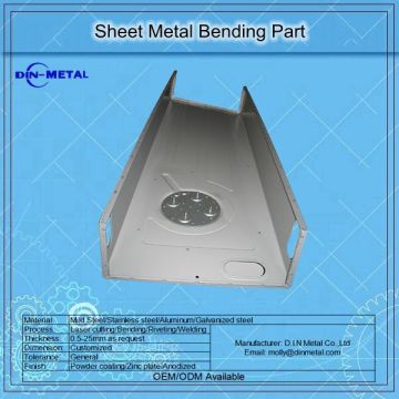 OEM China Manufacture Sheet Metal Bending Parts Machining