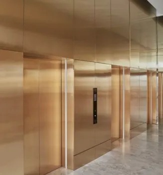 Space Saving Green and Energy Saving Elevator