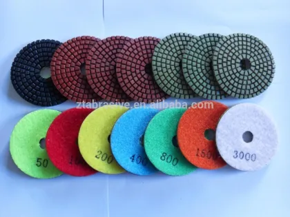 polishing pad diamond wet polishing pad