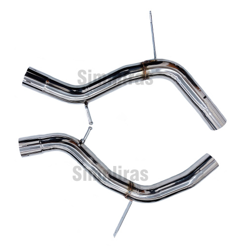 Passend für Mercedes Benz R230 SL55 AMG 02-08 Achsenrücker Auspuffanlagenquad Ovaler Spitze