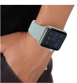 Siliconenband compatibel met Apple Watch