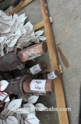 stainless steel bone man made banyan branch white banyan tree