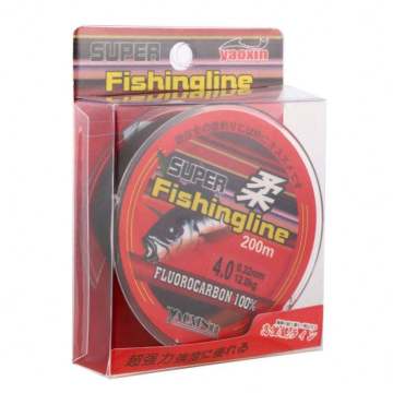 Borong 200m 100% Telus Nylon Fluorocarbon Talian Memancing Super Kuat - Menangani Perikanan Multifilament Non -Linen