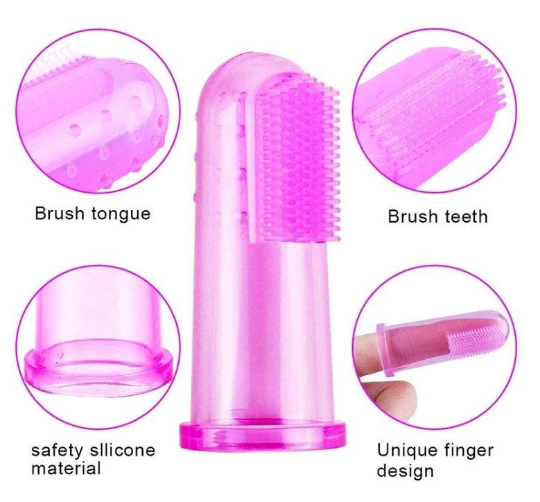 Silicone Pet Finger Toothbrush