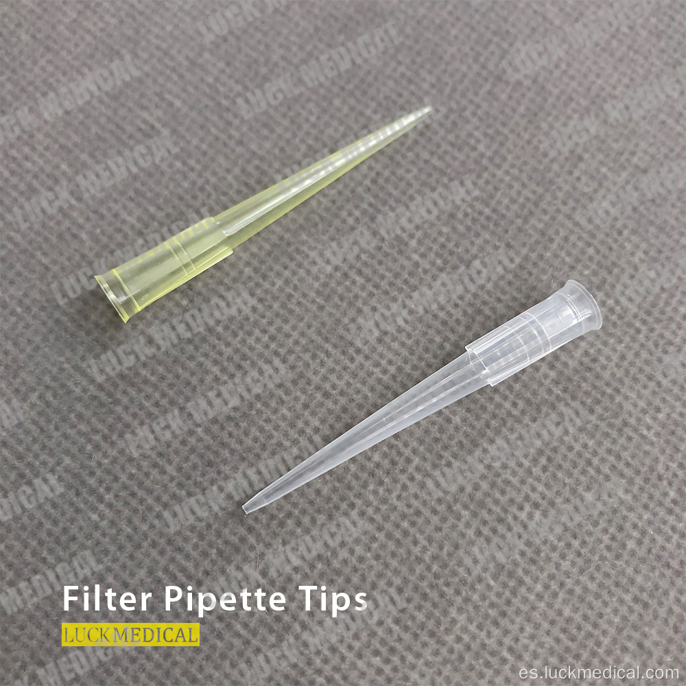 Consejos de micro pipeta de micropipette desechables