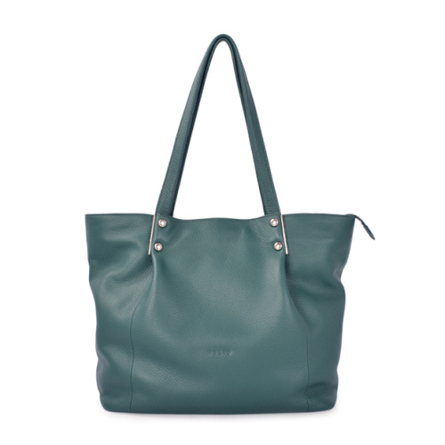 Monogram Bag Women's Distressed Shoulder Leather Handbag