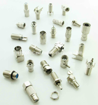 Factory Supply F Male Female Connector for Circuit Board and Cable Assembly