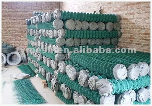galvanized chain link fence wire mesh(factory )