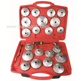 Automotive Specialty Tools & 23pcs Auto Tools Oil Filter Wrench Set (MK0201)