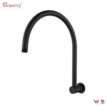 Australia standard simple design brass black shower arm