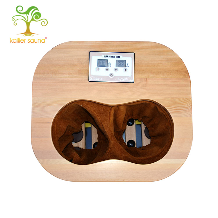 Wooden Steam Infrared Foot Sauna for Physical Therapy