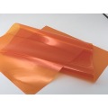 Película de PVC naranja transparente para embalaje