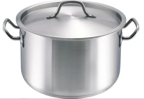 Stainless Steel Straight Stock Pots