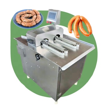 Ham Sausage Binder Machine: Tying Knot and Sew Warp Tie Equipment" 

However, considering the elements you've provided and aiming for clarity and relevance, a more fitting title might be:

"Sausage Binder Machine: Tying Knot and Warp Sewing Equipment"

Th