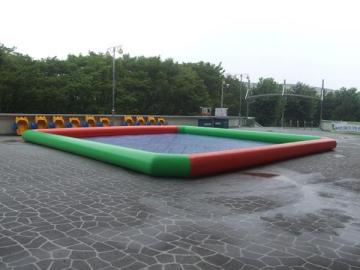 Colorful Square Inflatable Pool
