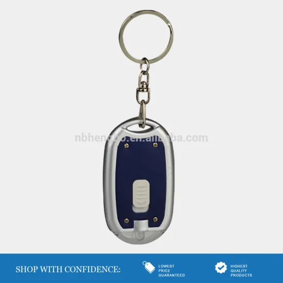 keychain flashlight flat led flashlight key chain