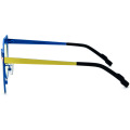Skeletonized Round Titanium Sunglasses