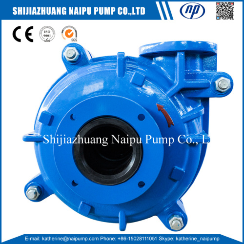 6x4 Bare Shaft Rubber Liner Pump