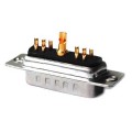 Power D-SUB Plug Straight 11W1 с чашкой для пайки