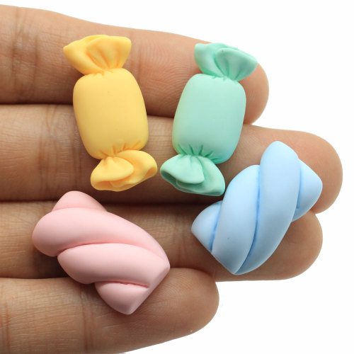 New Arrived Sweet Candy Resin Charms Simulation Marshmallow Ornament Accessory Miniature Decoration Children Hairpin Making