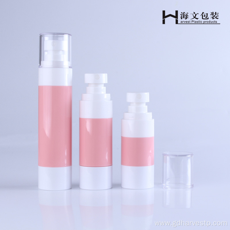 30ml 50ml Cosmetic Packaging Airless Pump Plastic Bottle