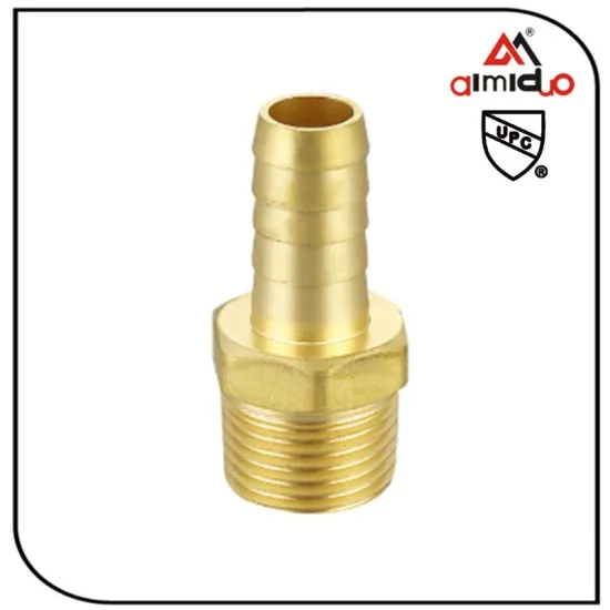 brass hex nipple 1/2"