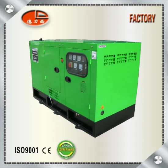 Chinese Brand Weichai Engine 30kva Silent Diesel Generator(CE Approval)