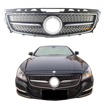 W218 Diamond-Kühlergrill für Mercedes-Benz CLS-Klasse (W218 CLS350/CLS500/CLS550/CLS63)-2012-2014